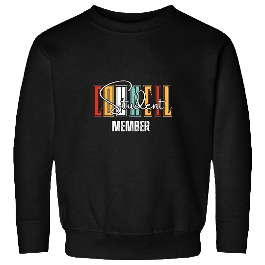 Student Council Member World Student Day School Council Vibe Sweatshirts