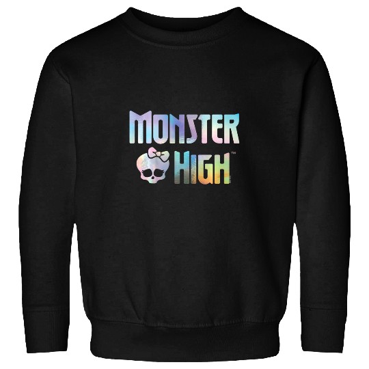 Kids Monster High Student Faux Holo Logo Sweatshirts