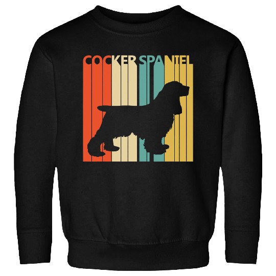 Dog Cocker Spaniel Dog Sweatshirts