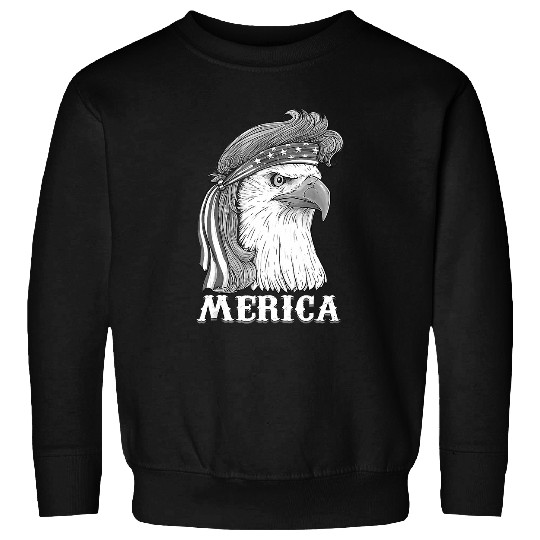 Eagle Mullet 4th Of July USA American Flag Merica 21 Sweatshirts
