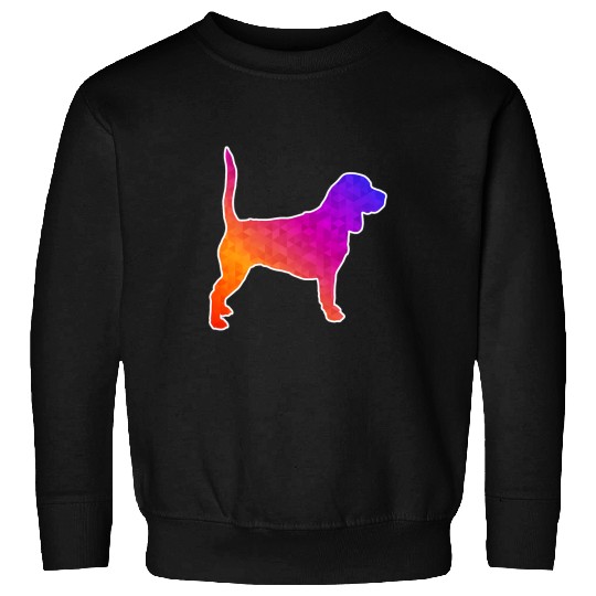 Beagle Art Low Poly Design Sweatshirts