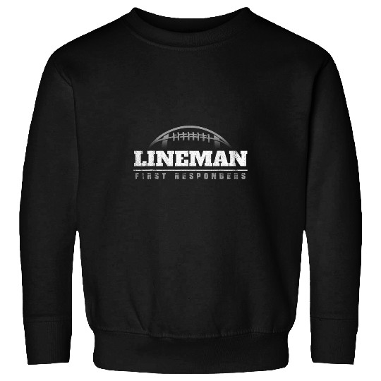 HIGH SCHOOL FOOTBALL LINEMAN vintages RETRO STYLE Sweatshirts