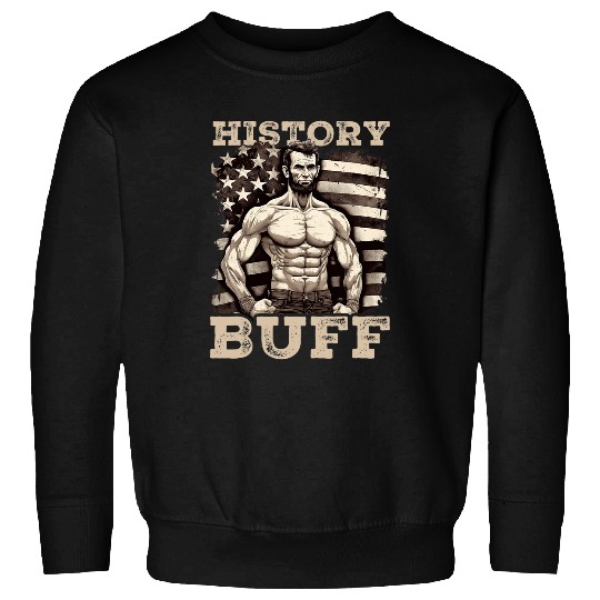 Funny Abraham Lincoln Retro USA July 4th History Buff Sweatshirts