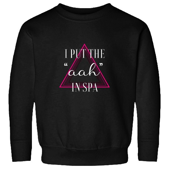 Esthetician Spa Massage Aesthetician Skin Care Beautician Sweatshirts