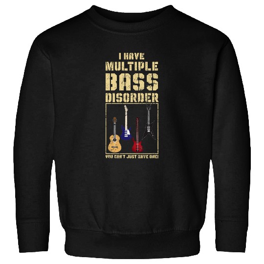 Funny Guitar Bassist Gift Bass Musician Music Bass Guitarist Sweatshirts