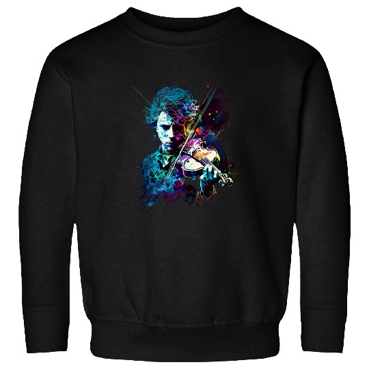 Funny Violin Violinist Violin Music Art Violin Player Sweatshirts