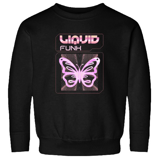 Funny Drummer Womens Tambor Y Bajo Liquido Dj Drum n Bass Liquid Funk Estilo Y2k Sweatshirts