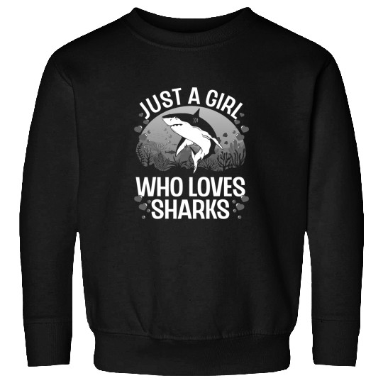 For Women Girls Kids Shark Whale Shark Lover 3 Sweatshirts