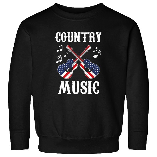 Guitarist His and Her Clothings vintages Guitar US Flag Country Music Guitar Sweatshirts