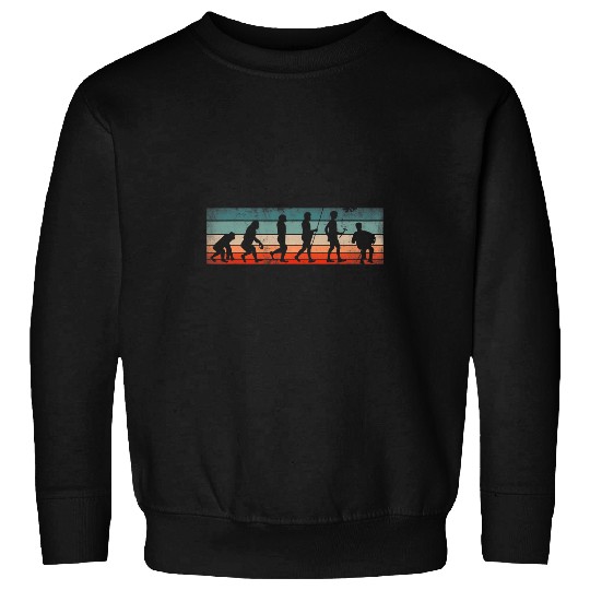 Funny Accordion Accordionist Button Accordion Evolution Sweatshirts