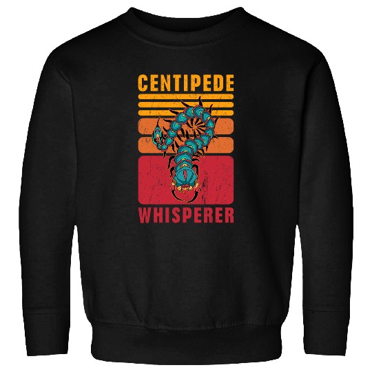 Centipede biologist catcher insect worm scientific collector 8 Sweatshirts