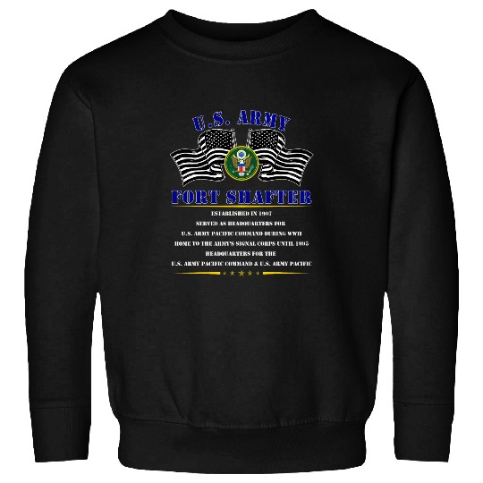 Fort Shafter Honolulu Hi Us armys Base Hawaii History Sweatshirts