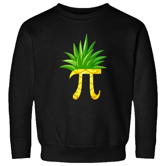 Funny Pi Sign pineapples Trendy Math Geek Math Teacher Sweatshirts