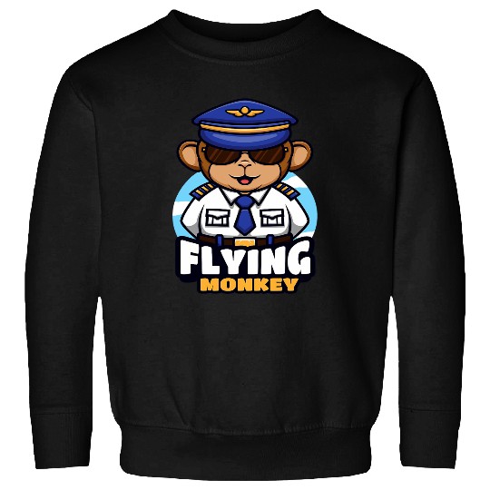 Flying Monkey Pilot Sweatshirts