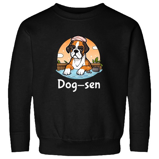 Boxer Pet Dogsen Funny Hot Spring Sweatshirts