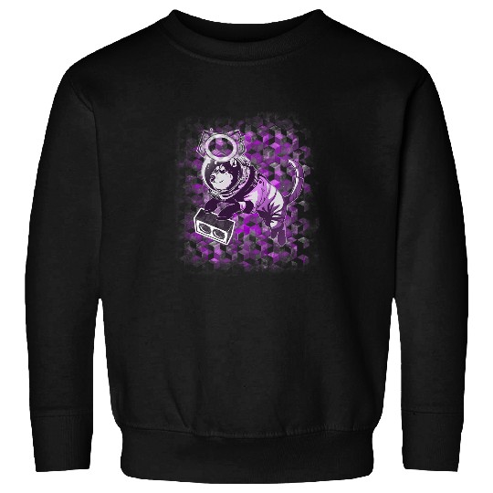 Funny Drummer Astronauthelmet Spaceshuttle Drum n Bass Gabber Frenchcore 1 Sweatshirts