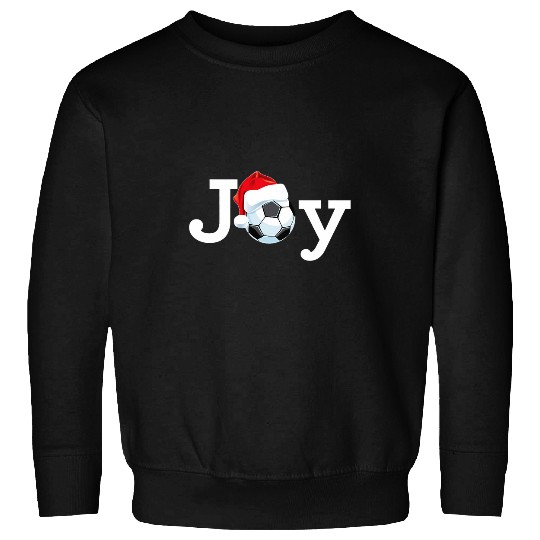 Sport Soccer Joy Christmas Soccer Ball Funny Soccer Player xmass Boys Mens Sweatshirts
