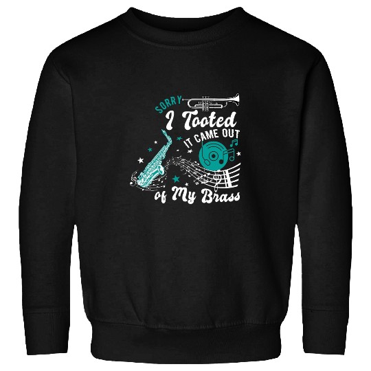 Funny Trumpet trombones Graphic Design Music instrument Sweatshirts