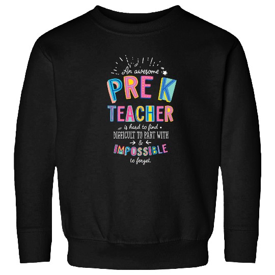 Team PreK PreSchool Teacher Student Back To School Sweatshirts