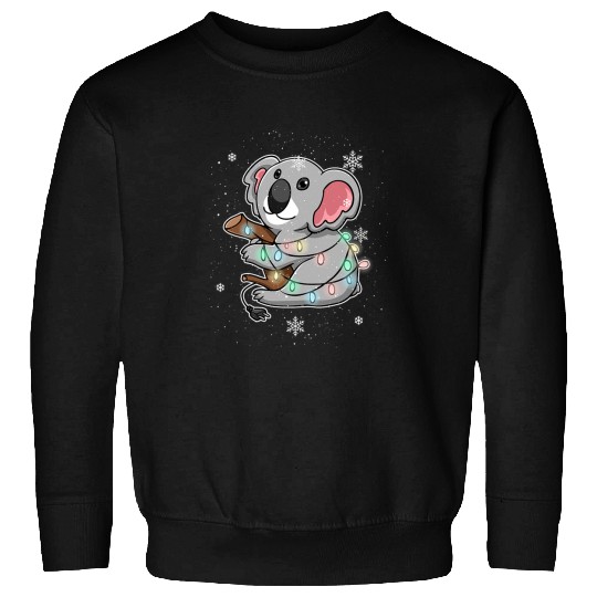 Funny Bear Christmas Tree Lights Ornaments Festive Koala Bear xmass Cute Bears Sweatshirts