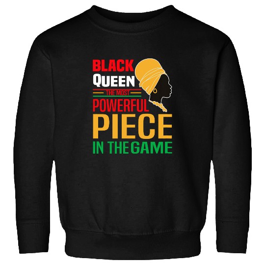 Black Queen The mosts Powerful Piece Afro American Women Tee 7 Sweatshirts