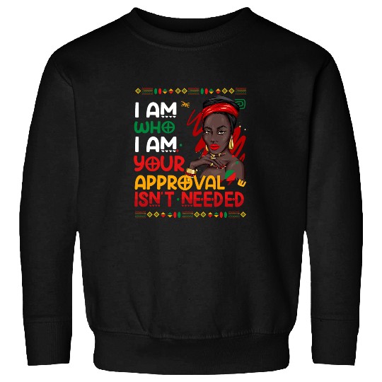 Black queen Juneteenth 1865 Black History Month African 1 Sweatshirts