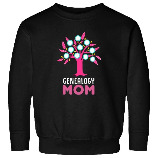 Funny Genealogy Mom Mother History Tree Research Genetic Sweatshirts