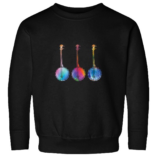 Funny Banjo Music Bluebird Kentucky Mandolin Asheville 5 Sweatshirts