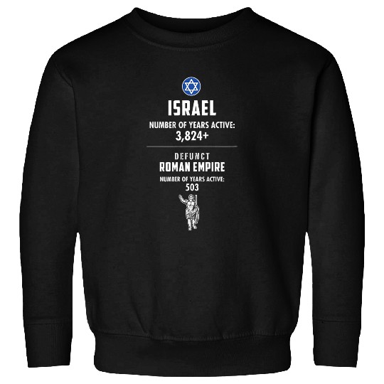 Israel Timeline History 1 Sweatshirts