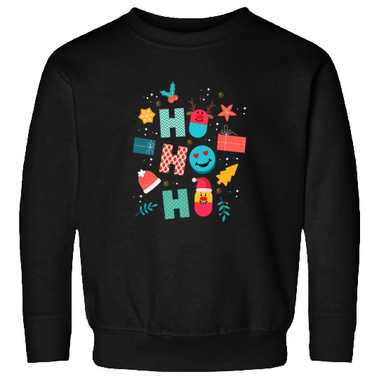 HO HO HO Pharmacist Christmas Sweatshirts