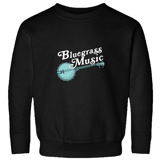 Funny Banjo Music Mandolin Asheville Bluebird Kentucky 2 2 Sweatshirts