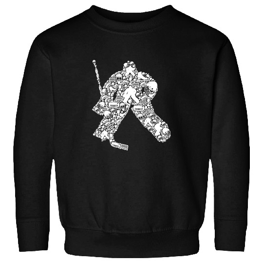 Sport Hockey Goalie Hockey Player Men Kids Boys Youth Sweatshirts
