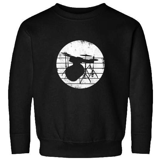 Funny Drummer Kit Rock Artist Sweatshirts
