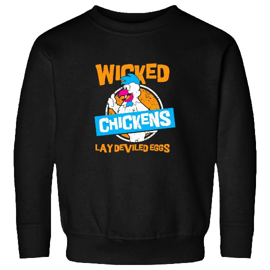 Chicken Lover wicked chickens lay deviled eggs 2chicken lovers Sweatshirts
