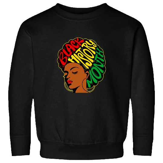Black History Month MLK Day African Roots Civil Rights 1 Sweatshirts
