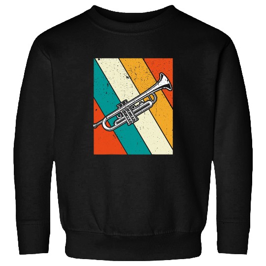 Funny Trumpet Trumpeter Instrument Trumpet 5 Sweatshirts