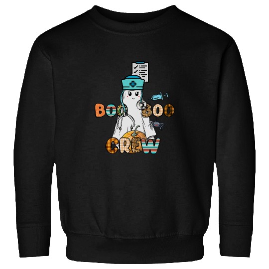 Groovy Women Halloween costume for Boo Boo Crew nurses 7 Sweatshirts