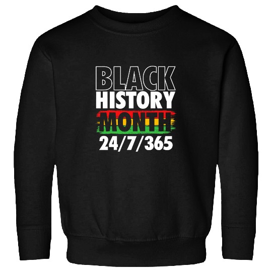 Black History Month MLK Day African Roots Civil Rights Sweatshirts