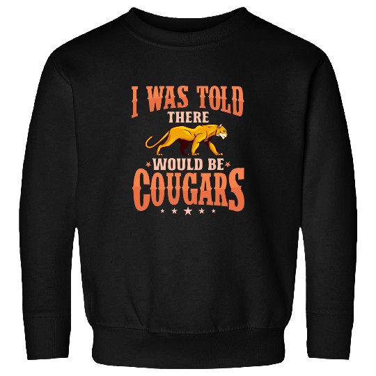 Cougar Mountain Lion Animal Cat Head Funny Cute Wildcat 22 Sweatshirts
