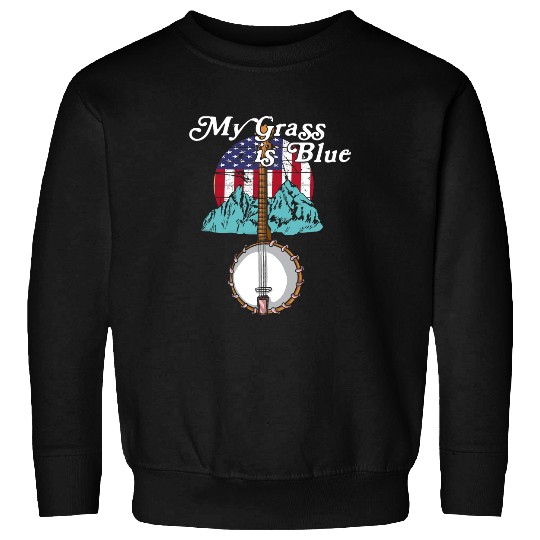 Funny Banjo Bluegrass Kentucky Bluebird Mandolin 3 Sweatshirts