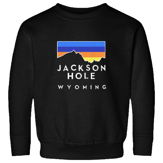 Climbing Climber Jackson Hole Retro Mountain vintages Climbing Mountain Climb Sweatshirts