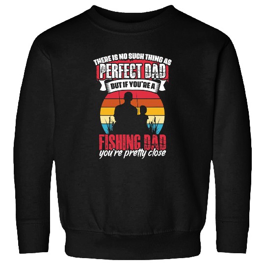 Fishing Mens Fishing Dad Fisher Fish Fishing Rod Fisherman Fisher Sweatshirts