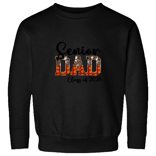 Sport Basketball Class of 2025 Proud Dad of a Senior Graduate Grad Sweatshirts