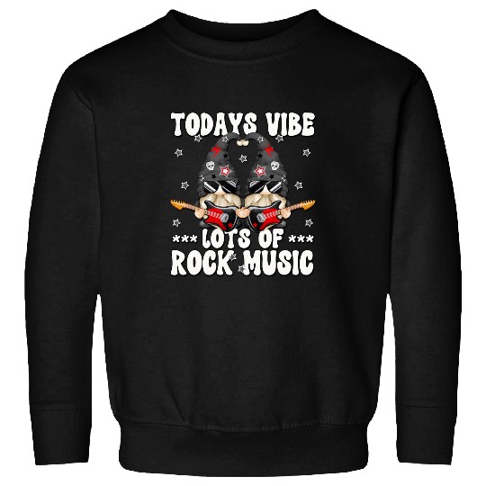 Funny Guitar Lover Funny Guitar Gnomes For Women And Men uniques Rock Music Sweatshirts