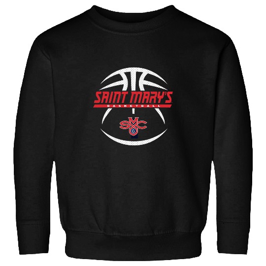 Funny Basketball Saint Marys Gaels Basketball Rebound Navy Sweatshirts