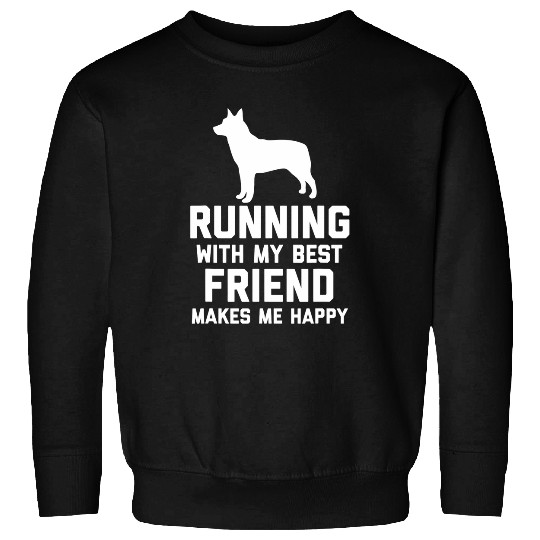 Australian Cattle Pet Running Runners Sweatshirts