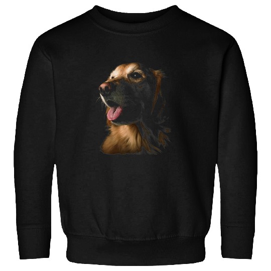 Golden Retriever Pet Face Sweatshirts