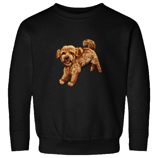 Cavalier Pet Funny Cavalier king charles spaniel Cavapoo puppy Sweatshirts