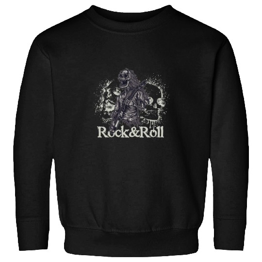 Funny Guitar Lover vintages Retro 80s Rock Roll Sweatshirts