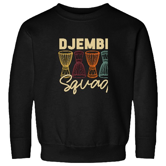 Funny Drummer Djembe Squad Percussion Instrument Reggae Music Drums Djembe Sweatshirts